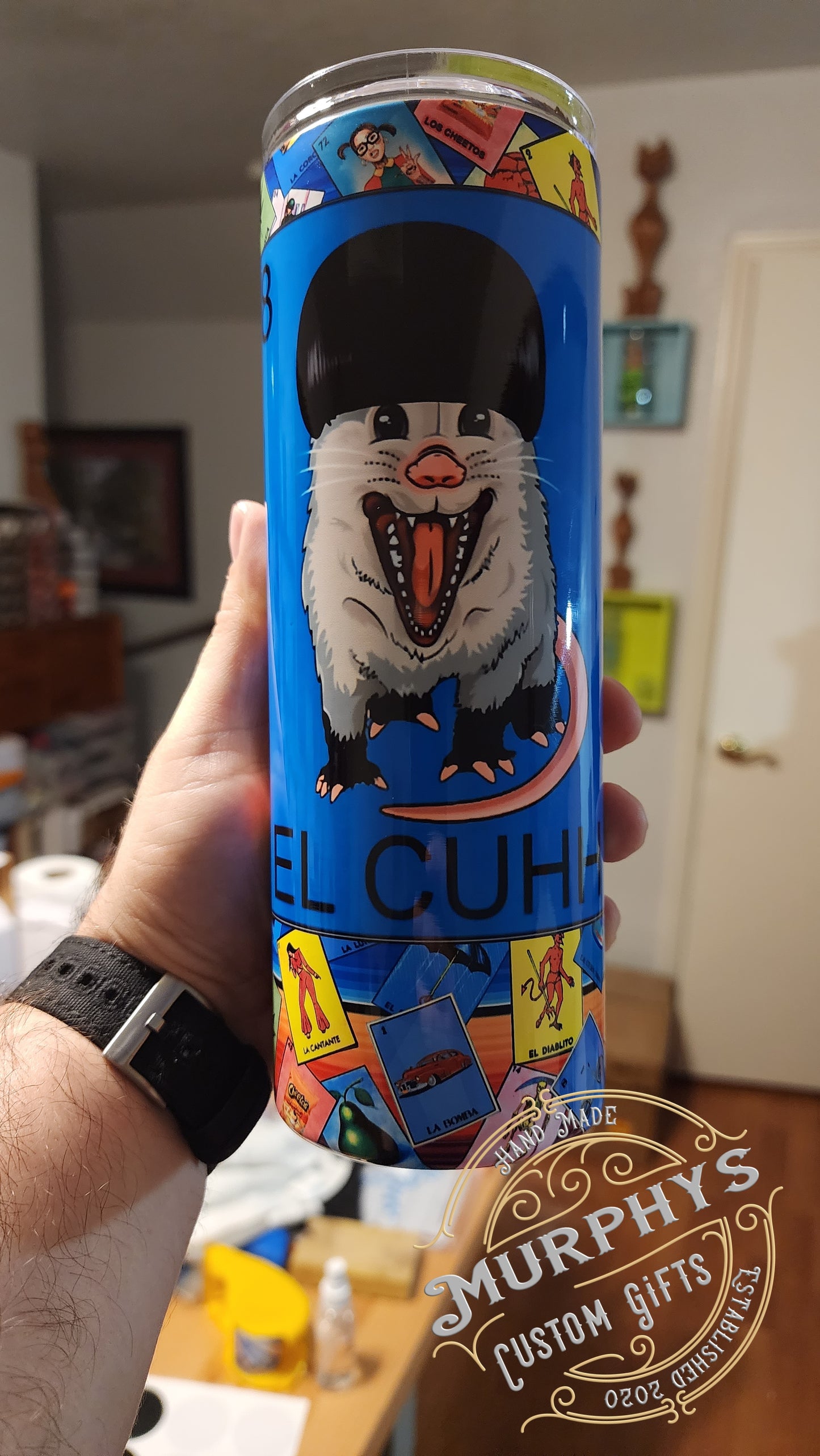 El Cuhh "Takuache" Loteria Tumbler