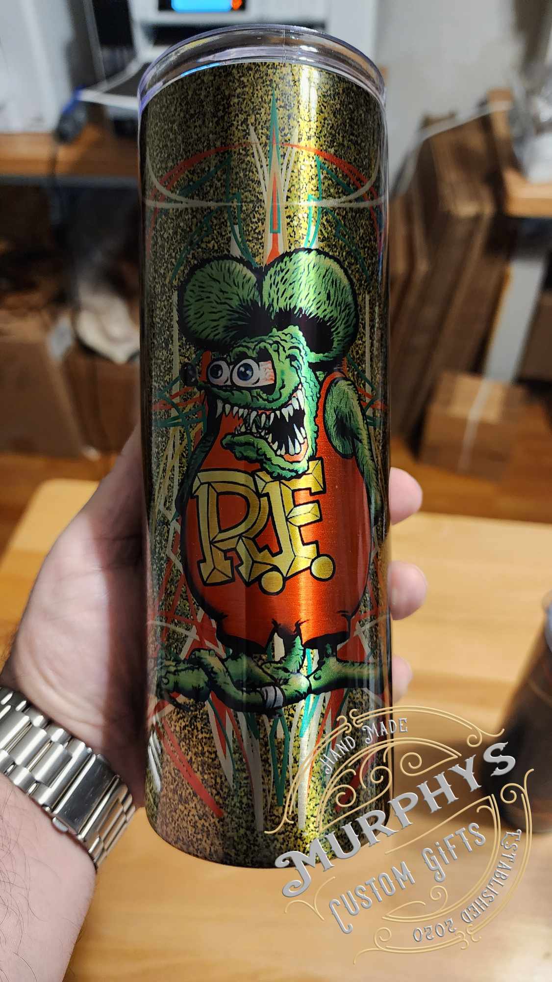 Rat Fink Pinstripe and Flake (New Colors)
