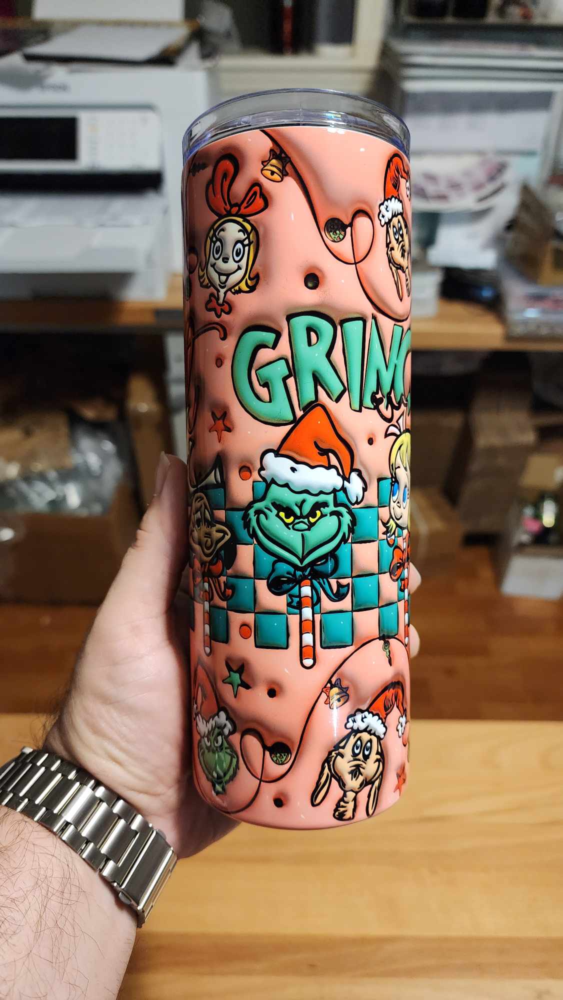 Sweet Grinchmas 20oz Skinny Tumbler
