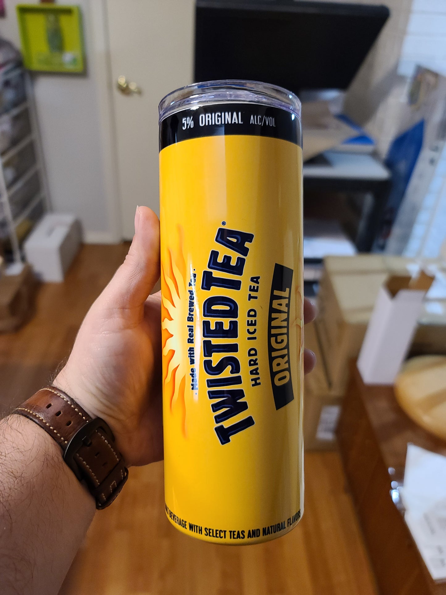 Twisted Tea 20oz Skinny Tumbler