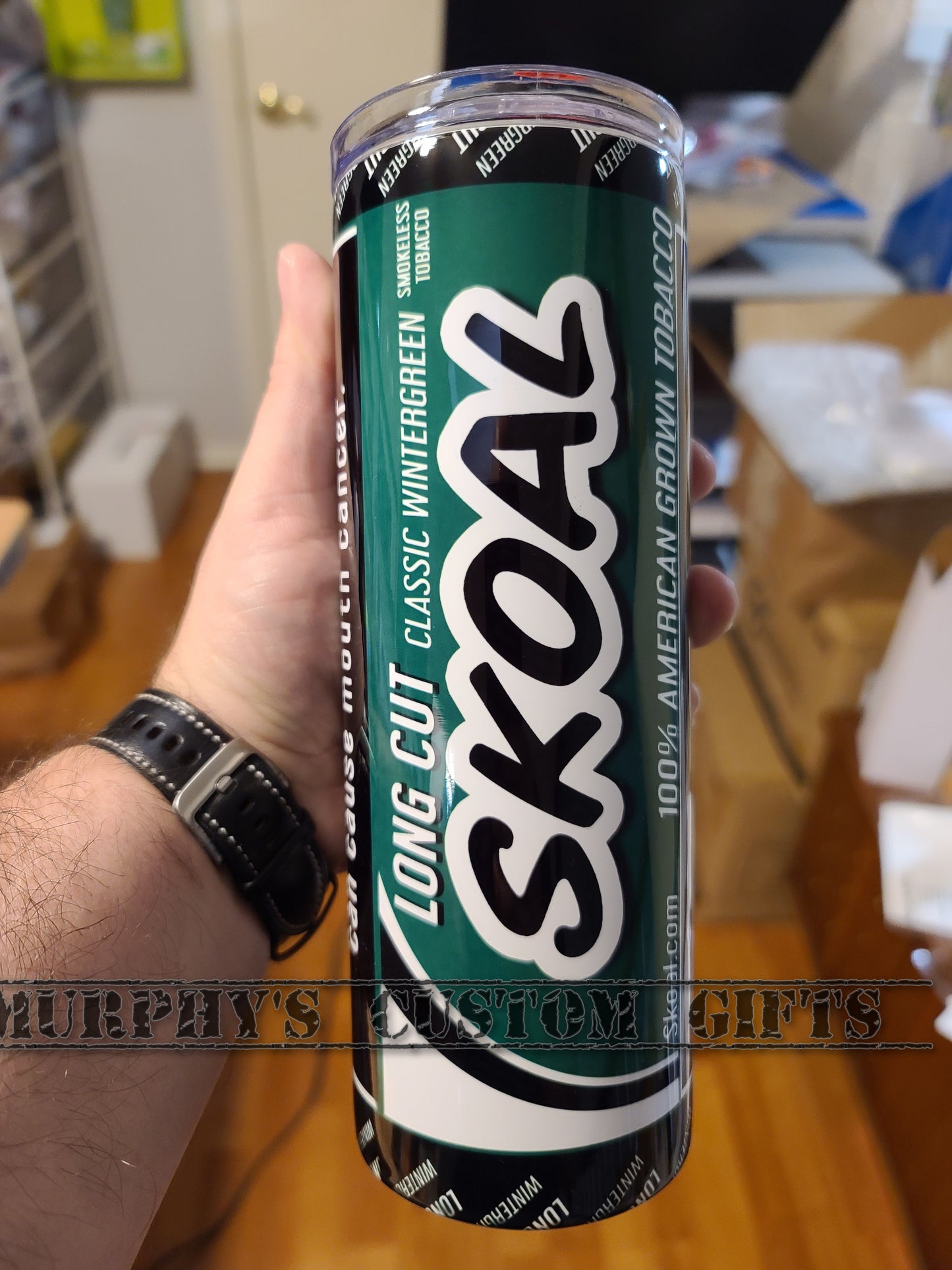 SKOAL Wintergreen 20oz Skinny Tumbler