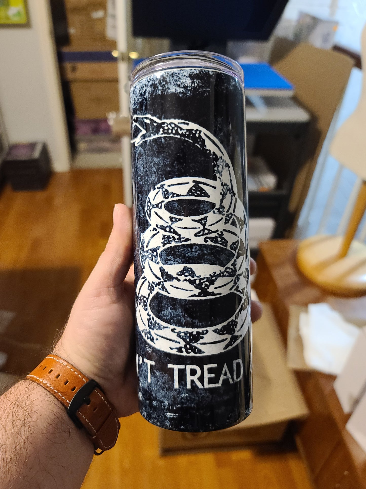 Don't Tread on Me Black