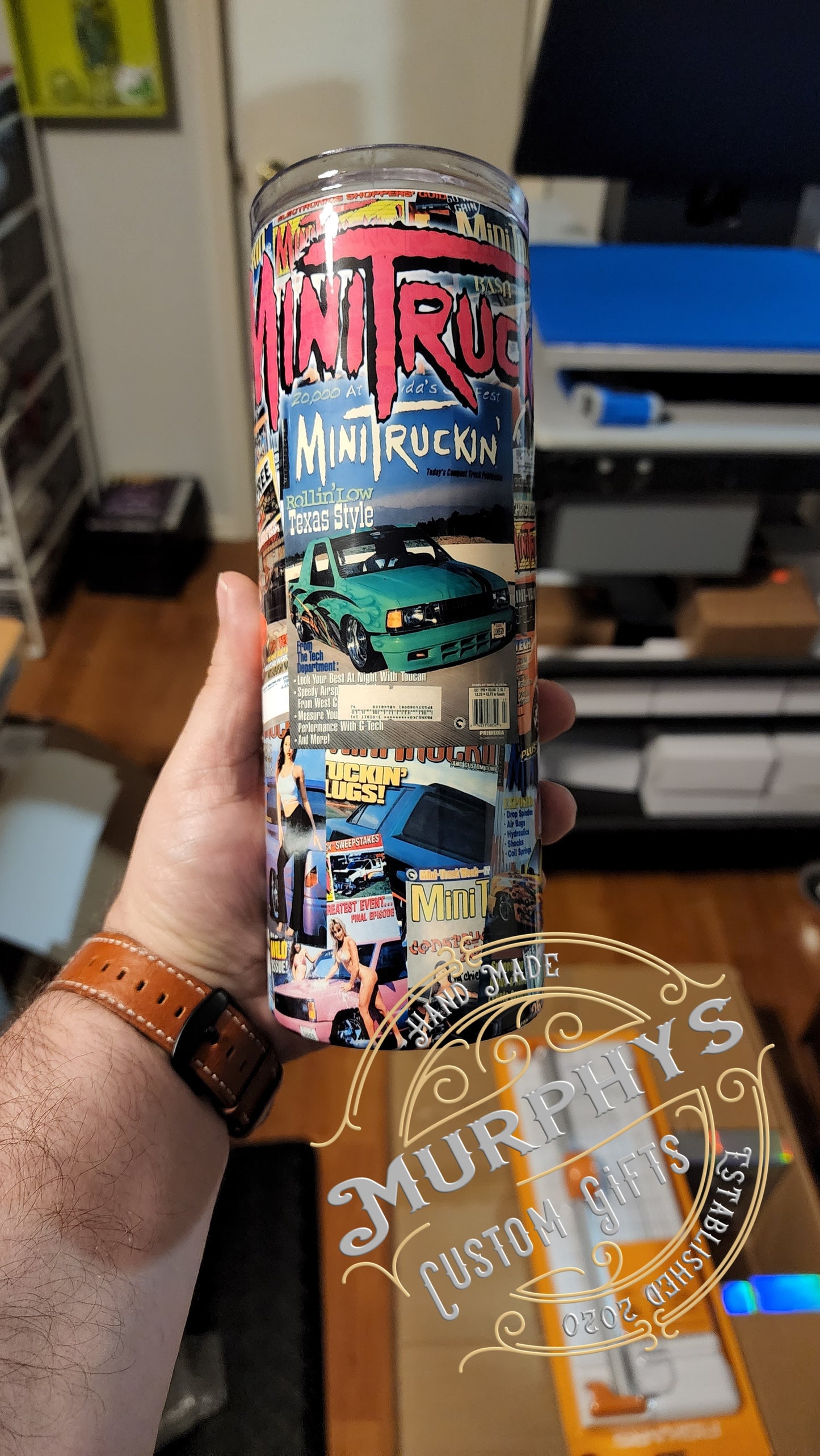 MiniTruckin Tumbler (Old School Logo)