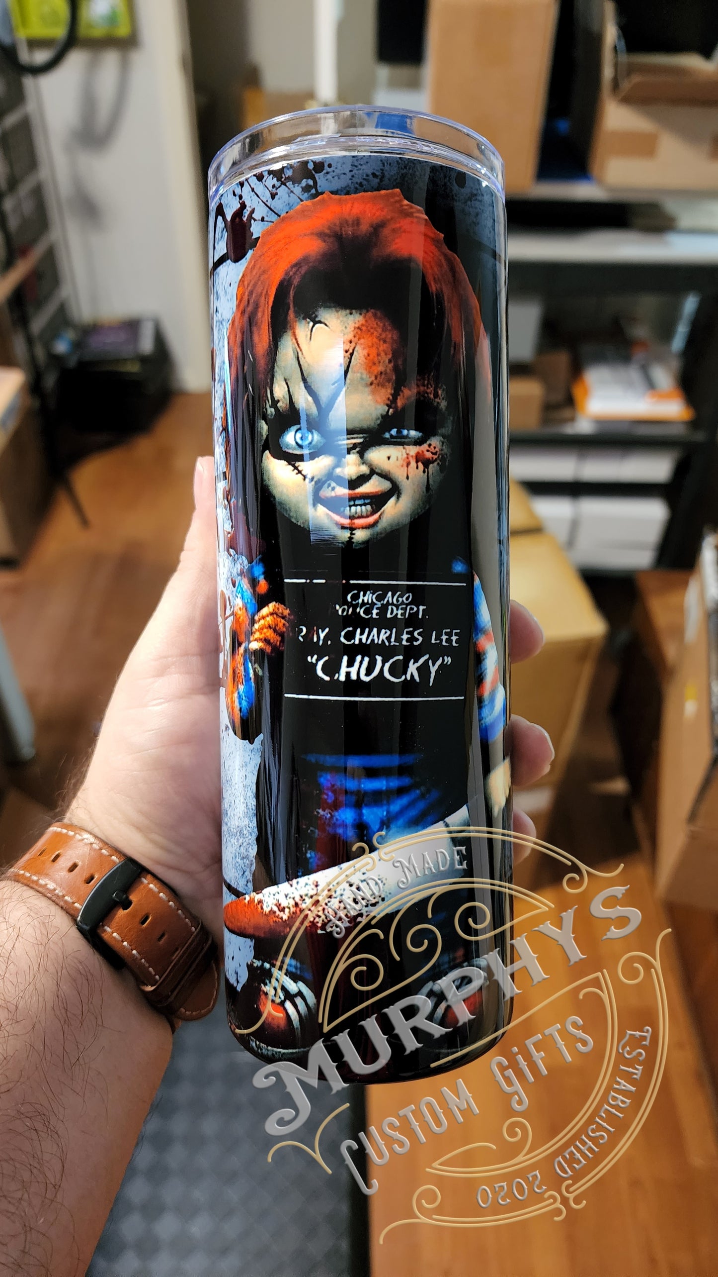 Chucky 20oz Skinny Tumbler