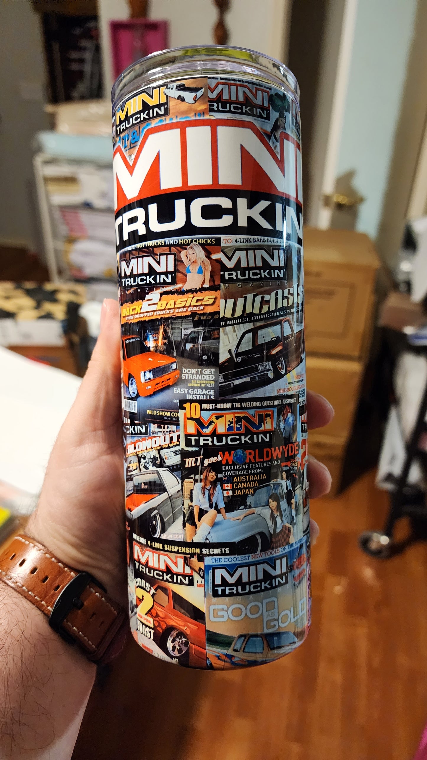 MiniTruckin Tumbler (Block Logo)