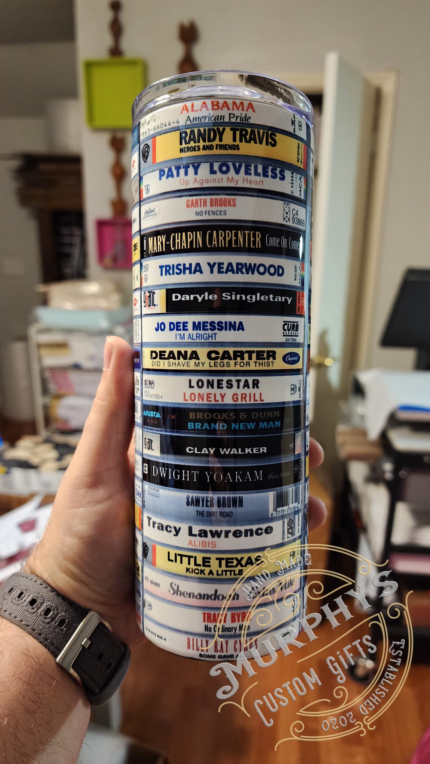 90s Country Cassette Tumbler