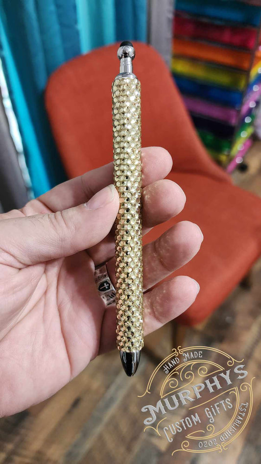 Gold Crystal Pen