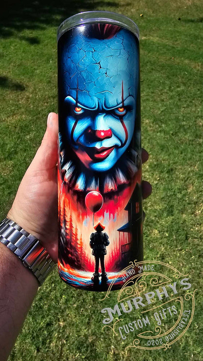 New Pennywise Glow 20oz Skinny Tumbler