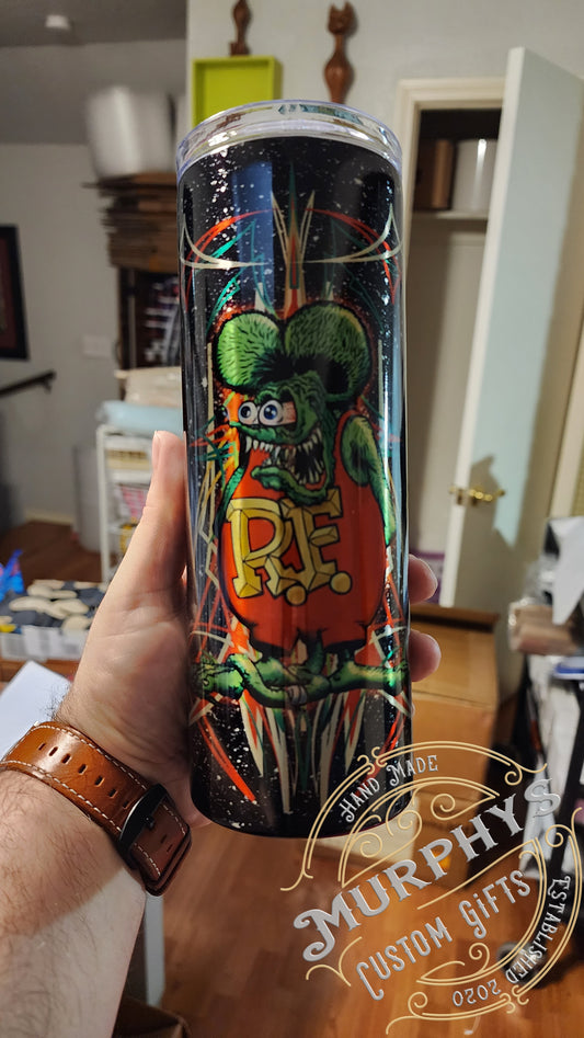 Rat Fink Pinstripe and Flake (New Colors)