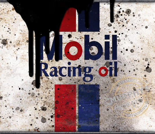 Oil Drip Mobil Racing Oil
