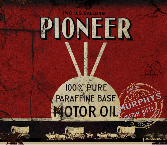 Vintage Pioneer Motor Oil