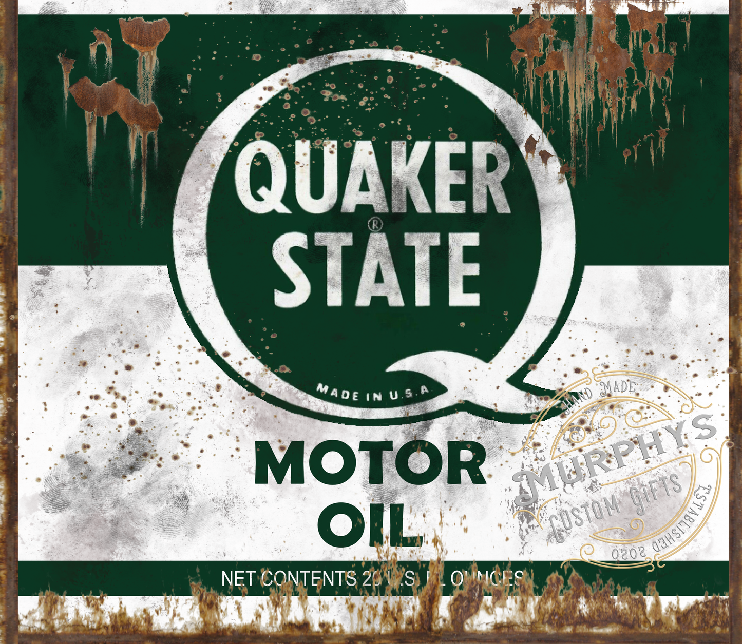Vintage Quaker State Motor Oil