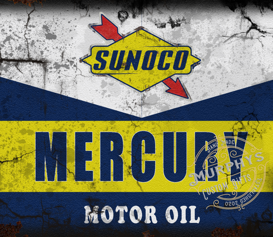 Vintage Sunoco Mercury Motor Oil